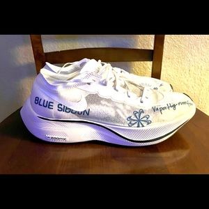 UA Zoomx Vaporfly Next% blue ribbon sports